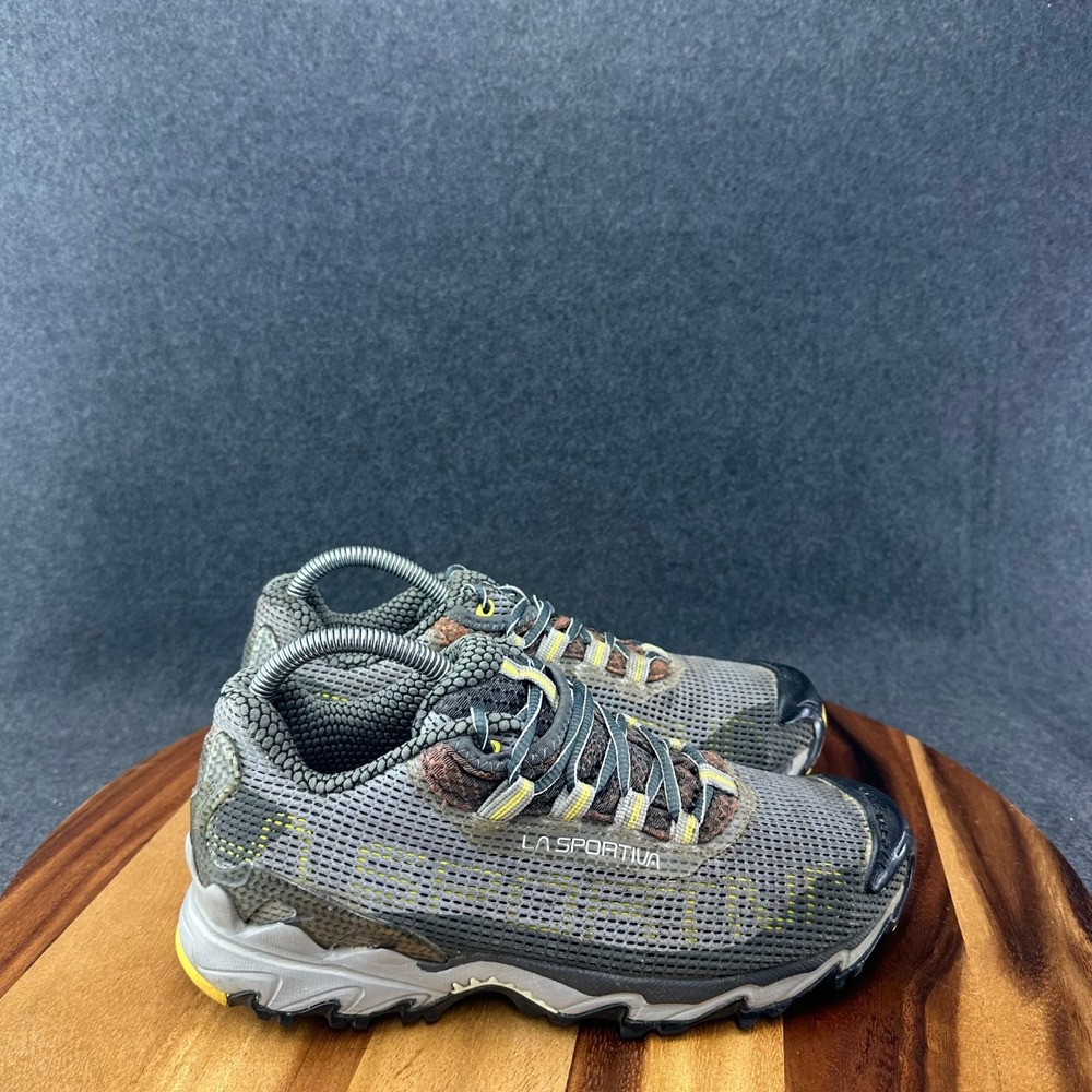 La Sportiva Wild Cat Trail Running Shoes Womens Gray Green Size 9 2011-C